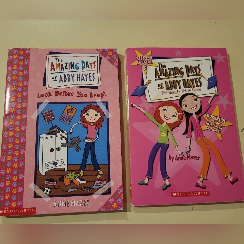 The Amazing Days of Abby Hayes, Books  Super Special #1 and Book 5 of Series
